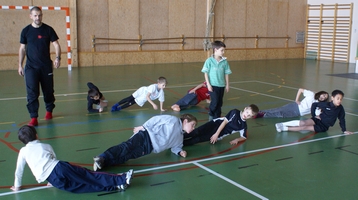 HPR : entrainement en gymnase